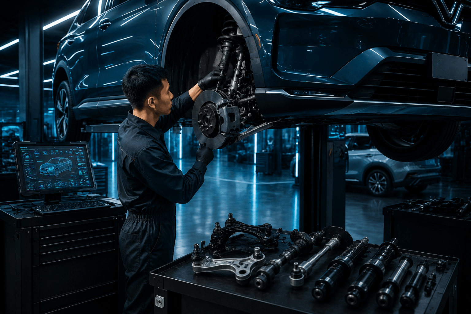 Chưa rõ xe bị bệnh gì